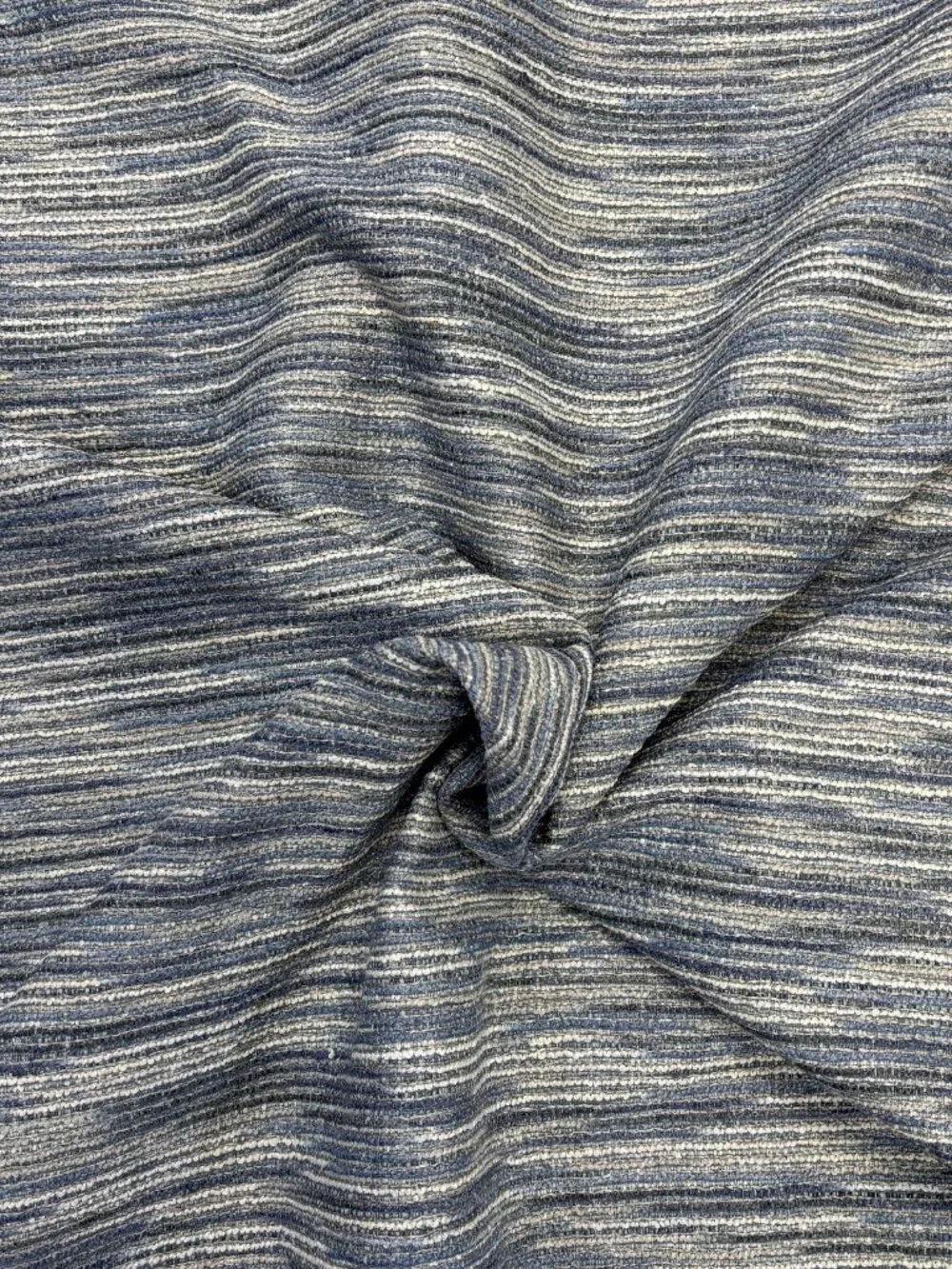 FABRICUT Twist and Turn 10Y Blue Upholstery Fabric Woven MSRP $480 Designer